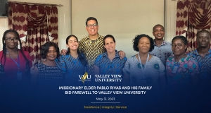 Missionary Elder Pablo Rivas and Family Bid Farewell to VVU